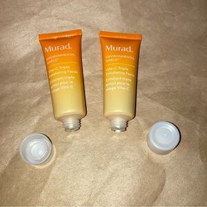 2 x Murad vita C triple exfoliating facial 10ml